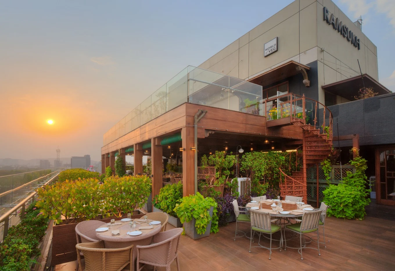 World Of Veg – Rooftop Restaurant, Ramsukh House